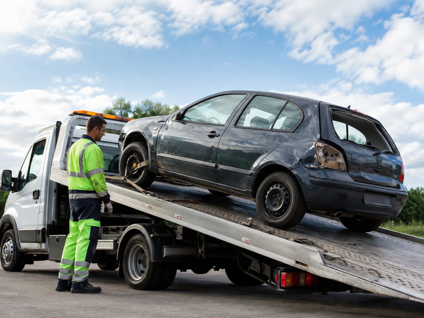 Enlèvement d'épave gratuit — SM AutoRecup, épaviste à Loudéac