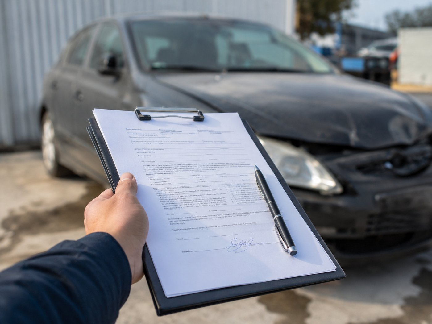 Rachat de véhicule & épave — SM AutoRecup, épaviste à Loudéac (56)