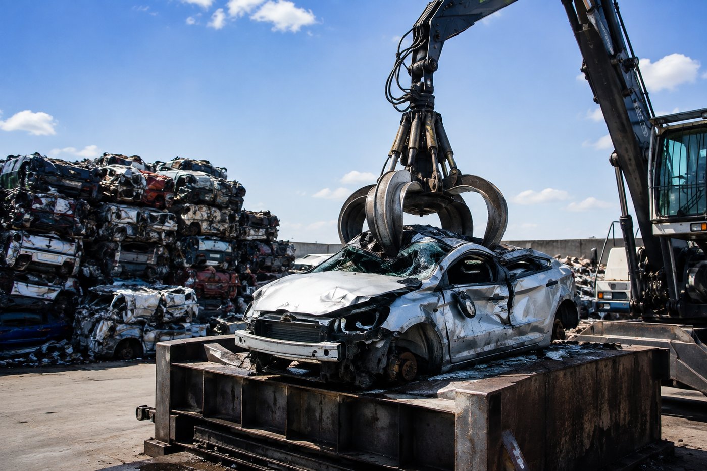 Recyclage & destruction en centre agréé VHU — SM AutoRecup, épaviste à Loudéac