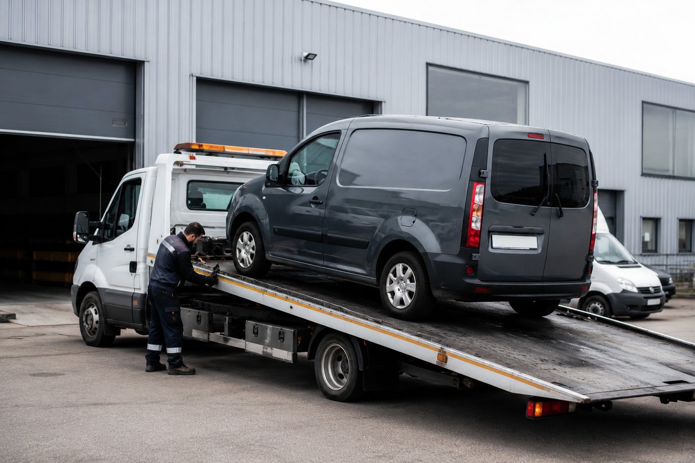 Débarras de véhicules pour professionnels — SM AutoRecup, épaviste à Loudéac